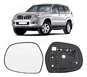 Base Lente Retrovisor Land Cruiser Prado 2004 2008 Esquerdo