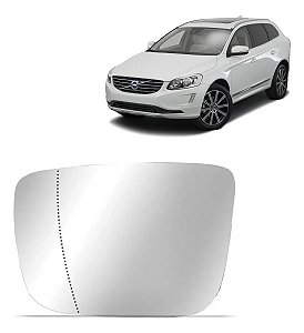 Lente Base Espelho Retrovisor Volvo Xc60 2008 2017 Esquerdo