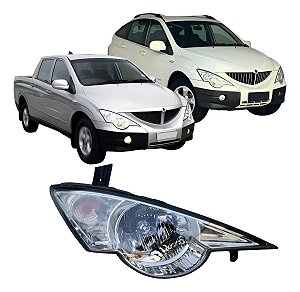 Farol Ssangyong Actyon 2008 2009 2010 2011 2012 2013 Direito