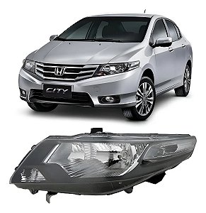 Farol Honda City 2009 2010 2011 2012 2013 2014 Esquerdo