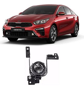 Farol Milha Neblina Auxiliar Cerato 2019 2020 2021 Esquerdo