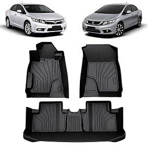 Tapete Bandeja Inferior Civic 2012 2013 2014 2015 Novo