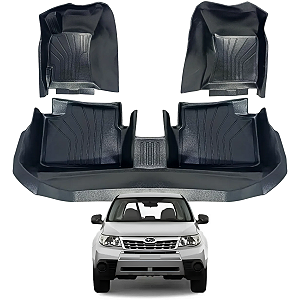Jogo de Tapete Interno Bandeja 3 peças Subaru Forester 2009 2010 2011 2012