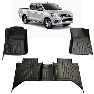 Tapete Bandeja Toyota Hilux 2016 2017 2018 2019 Interno