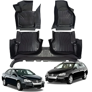 Jogo de Tapete Bandeja 3 Peças Vw Jetta Variant 2007 2008 2009 2010