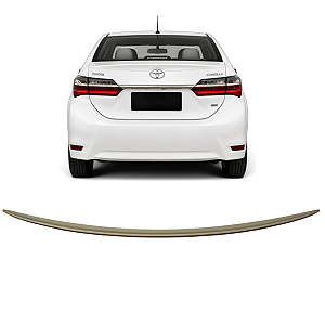 Aerofolio Tampa Malas Traseiro Perfil Baixo Toyota Corolla 2016 2017 2018 2019 Novo