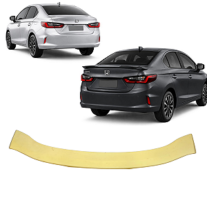 Aerofolio Tampa Porta Malas Traseira Perfil Médio Honda City 2022 2023 2024 2025 2026 2027 Novo