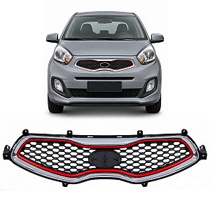 Grade Superior Parachoque Dianteira Picanto 2014 2015