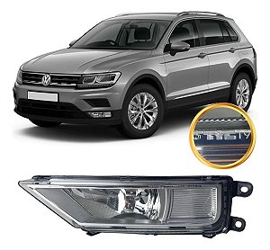 Farol Milha Tiguan Allspace 2018 2019 2020 Lado Esquerdo