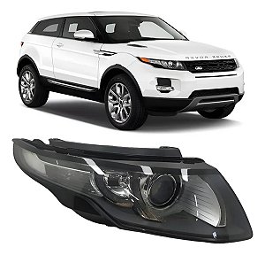 Farol Led Evoque 2012 2013 2014 2015 Lado Direito Novo