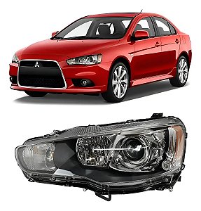 Farol Lancer Xenon 2011 2013 2014 2015 2016 2018 Esquerdo