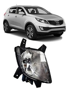 Farol Milha Auxiliar Sportage 2011 2012 2013 Direito