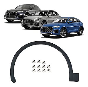 Friso Alargador Dianteiro Audi Q5 2021 2023 2025 Esquerdo