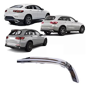Friso Traseiro Mercedes Glc63 Glc43 Amg 2019 2023 Direito