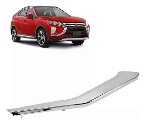Friso Inferior Cromado Eclipse Cross 2018 2019 2021 Direito