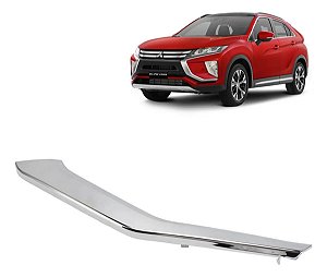 Friso Dianteiro Eclipse Cross 2018 2019 2020 2021 Esquerdo