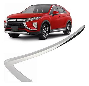 Friso Dianteiro Eclipse Cross 2018 2019 2020 2021 Esquerdo