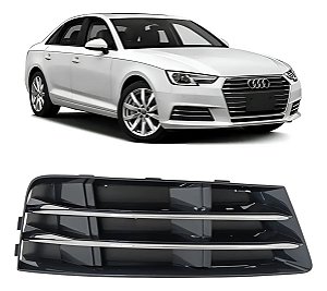 Grade Farol Milha Audi A4 2016 2017 2018 2019 Direito