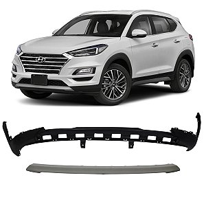 Spoiler Saia Aplique Parachoque Dianteiro New Tucson 2024 2025 2026 Novo