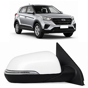 Retrovisor Com Pisca Hyundai Creta 2017 2018 2019 2020 2021 2022 Direito Passageiro Novo