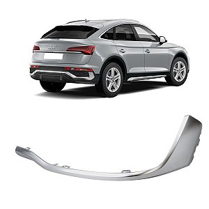 Friso Lateral Spoiler Traseiro Audi Q5 2022 2023 2024 2025 Direito Passageiro Novo