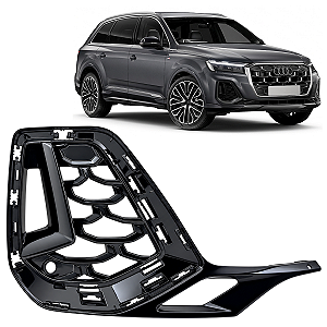 Grade Moldura Milha Dianteiro Audi Q7 2025 2026 Direito Passageiro Novo 4M0807682AP