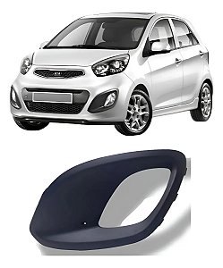 Grade Moldura Milha Picanto 2012 2013 2014 2015 Esquerdo