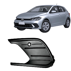 Grade Moldura Farol Milha Polo 2023 2024 Esquerdo Novo