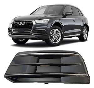 Grade Moldura Milha Audi Q5 2017 2018 2019 2020 Esquerdo