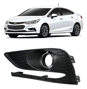 Grade Farol Milha Cruze 2017 2018 2019 Esquerdo Motorista