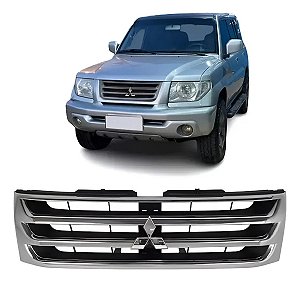 Grade Dianteira Mitsubishi Pajero Tr4 2003 A 2006 C Emblema