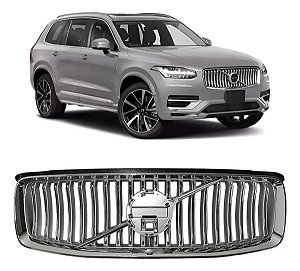 Grade Dianteira Cromada Volvo Xc90 2020 2021 2022 2023 2024 Novo