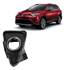 Grade Moldura Farol Milha Toyota RAV4 2017 2018 Lado Esquerdo Motorista Novo