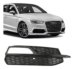 Grade Moldura Milha Audi S3 2013 2014 2015 2016 Lado Direito Passageiro