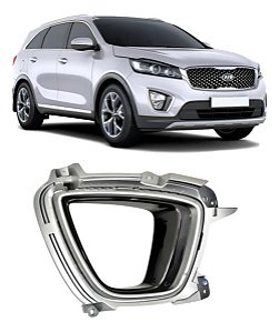 Grade Farol Milha Sorento 2016 2017 2018 Lado Direito Passageiro Novo