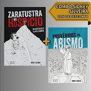 Combo Sidney Silveira - Livros Proverbios do Abismo e Zaratustra no Hospício