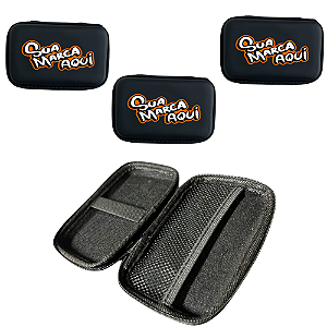 KIT 3 ESTOJOS PERSONALIZADOS (CASE PEQUENA 8x12cm)(3 UNIDADES)