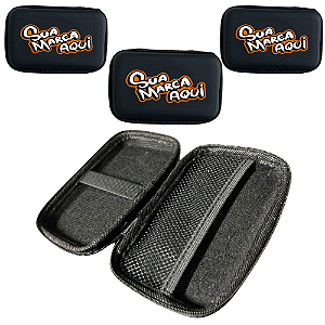 KIT 3 ESTOJOS PERSONALIZADOS (CASE GRANDE 9x14cm)(3 UNIDADES)