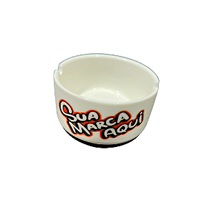 CINZEIRO DE PORCELANA PERSONALIZADO (1 UNIDADE)