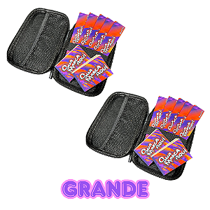 KIT 2 CASE GRANDE + 10 UNIDADES DE SEDA + 4 UNIDADES DE PITEIRA