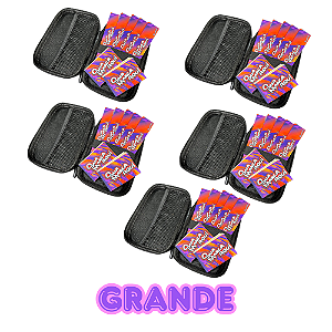 KIT 5 CASE GRANDE + 25 UNIDADES DE SEDA + 10 UNIDADES DE PITEIRA