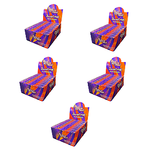5 DISPLAYS DE SEDA KING SIZE PERSONALIZADA 110mm (5 DISP. DE 50 SEDAS)