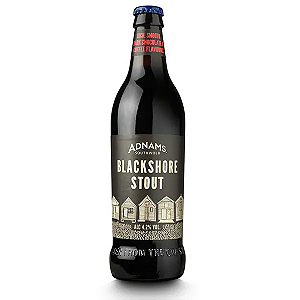 Cerveja Adnam's Blackshore Stout - garrafa 500ml