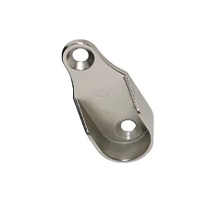 Suporte Para Tubo Cabide Oval Alumínio