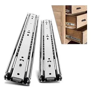 20 Corrediças de gaveta trilhoTelescópico Light  BRmetal 40cm