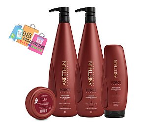 TRATAMENTO CAPILAR  - LINHA FORCE SYSTEM  (LITRO)  - ANEETHUN PROFISSIONAL