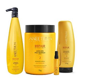 TRATAMENTO CAPILAR - KIT REPAIR SYSTEM (LITRO)- ANEETHUN PROFISSIONAL