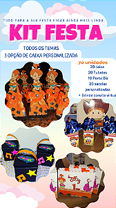 Kit personalizados para festa