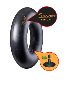 Câmara de Ar 750-16 TR-15 Bico de Borracha