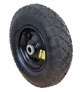 Roda Completa C/ Pneu e Câmara de Ar 4.00-8